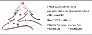 Weihnachtsgrüße SPD Lahntal 2017