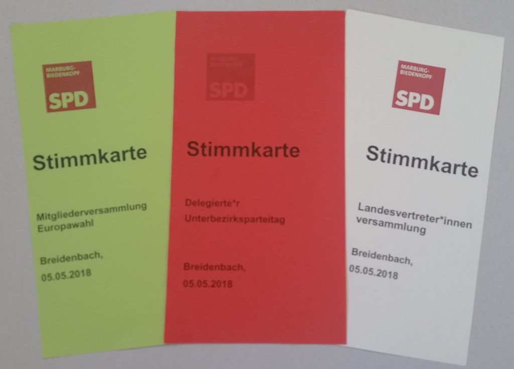 SPD-Unterbezirksparteitag 5.5.2018,16, Foto Rainer Kieselbach